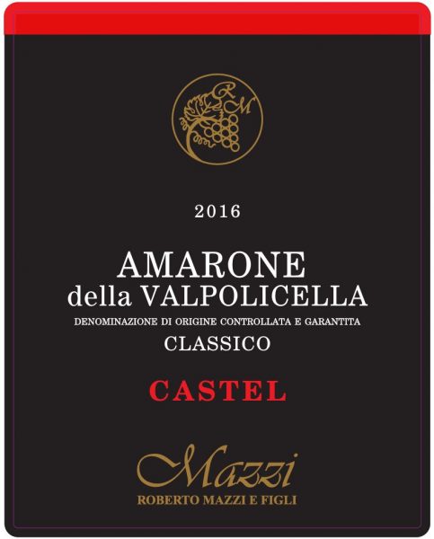 Amarone della Valpolicella Classico 'Castel', Roberto Mazzi