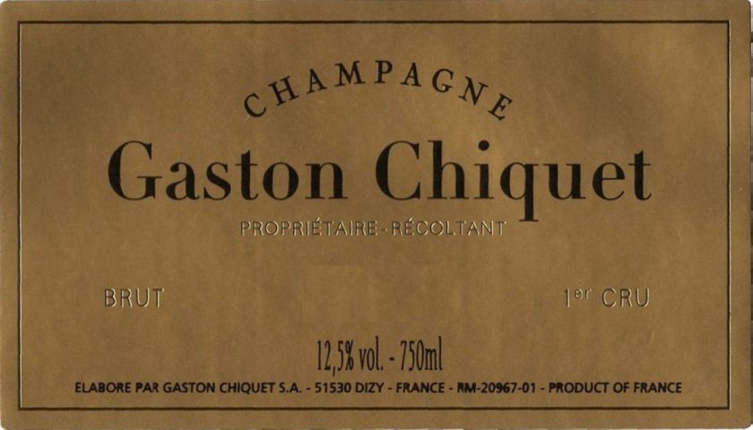 Gaston Chiquet Millsime Carte dOr Brut