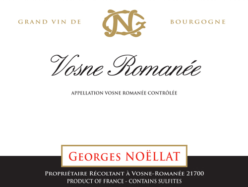 VosneRomanee Georges Noellat