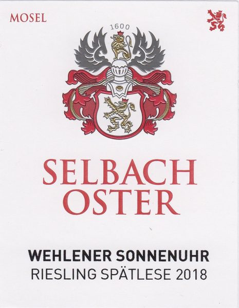 Wehlener Sonnenuhr Riesling Sptlese