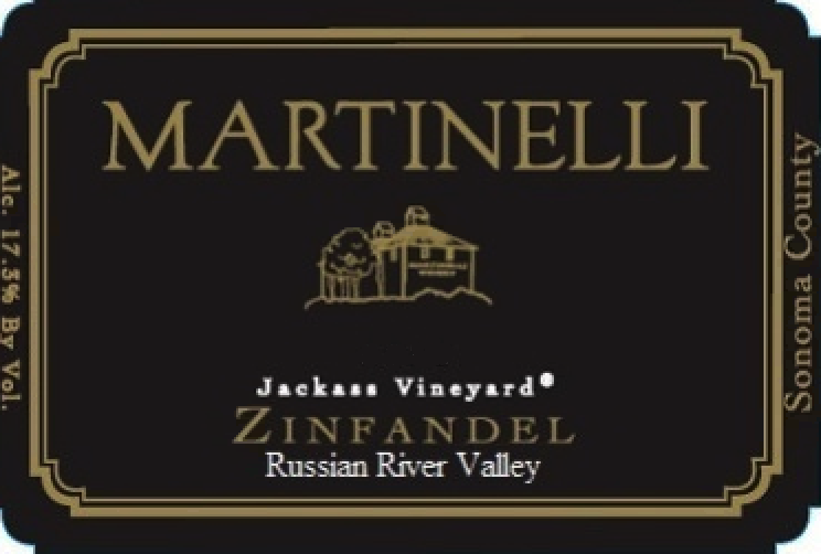 Zinfandel Jackass Vineyard