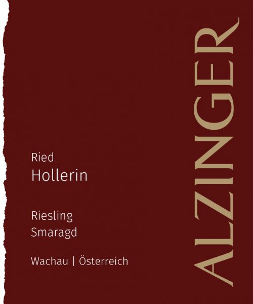 Alzinger Ried Hollerin Smaragd Wachau Riesling