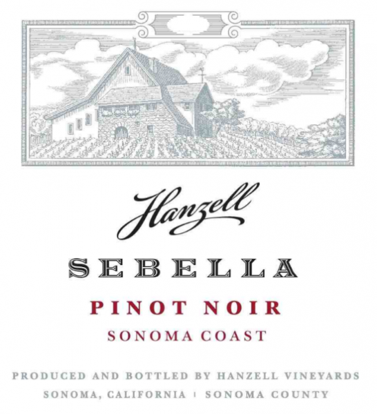 Pinot Noir Sebella Hanzell Vineyards