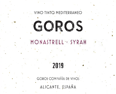 Alicante MonastrellSyrah Goros