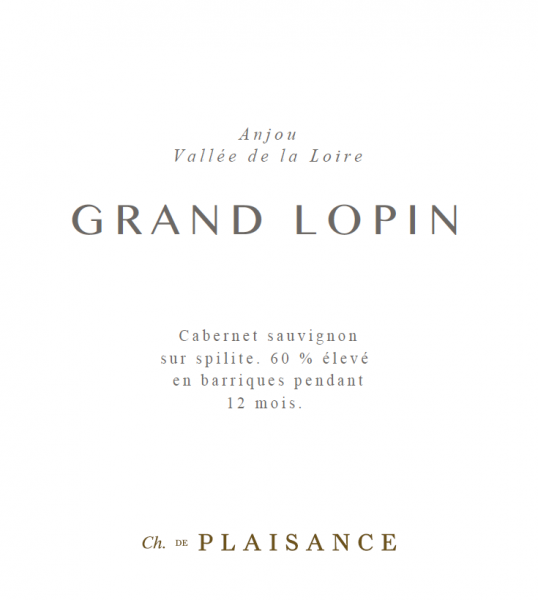 Anjou Rouge Grand Lopin