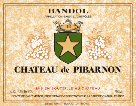 Bandol Blanc, Chateau de Pibarnon