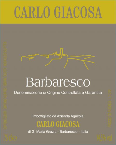 Barbaresco Carlo Giacosa