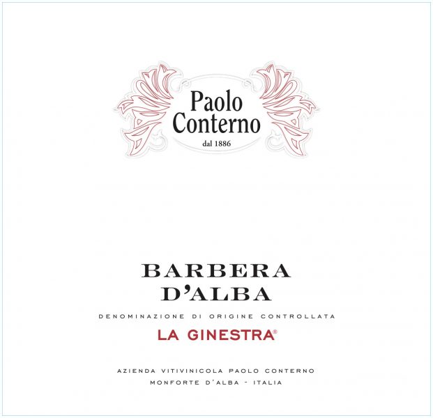 Barbera dAlba La Ginestra Paolo Conterno