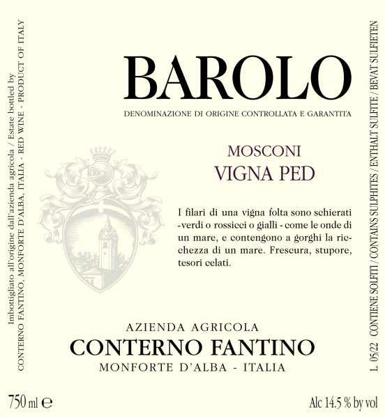 Barolo Mosconi Vigna Ped
