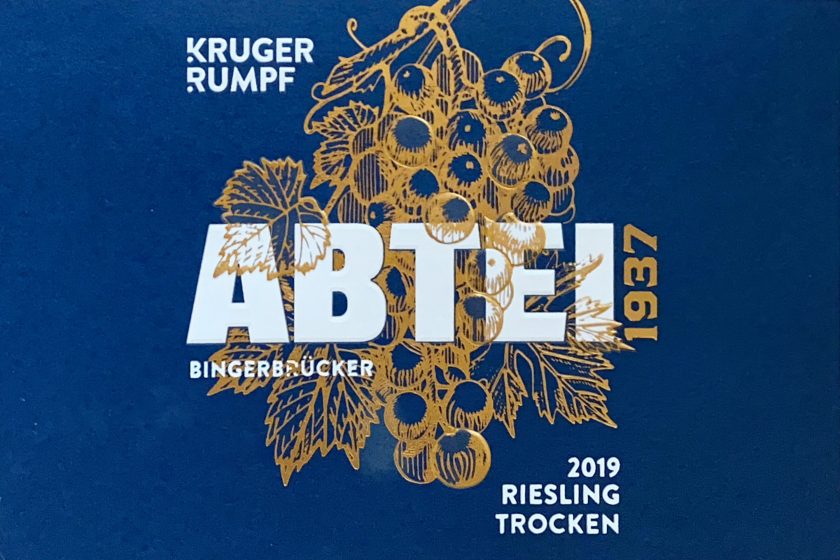 KrugerRumpf Abtei 1937 Riesling Erstes Gewchs Trocken