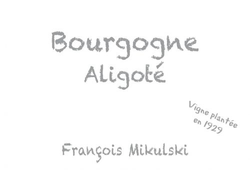 Bourgogne Aligote