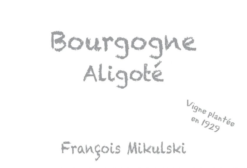 Bourgogne Aligote