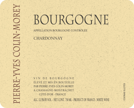 Bourgogne Blanc, Colin-Morey