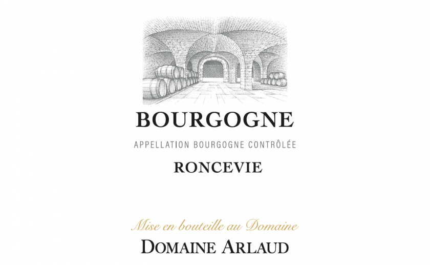 Bourgogne Rouge 'Roncevie', Domaine Arlaud
