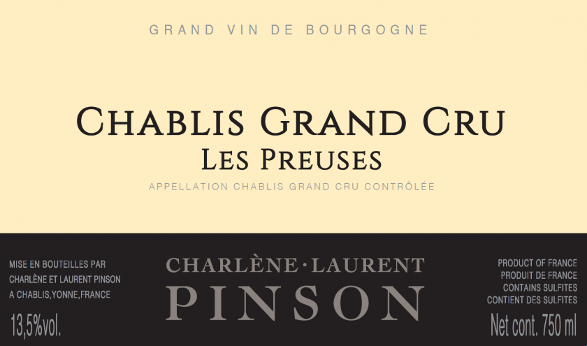 Chablis Grand Cru Les Preuses