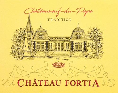 ChateauneufduPape Rouge Tradition Chateau Fortia