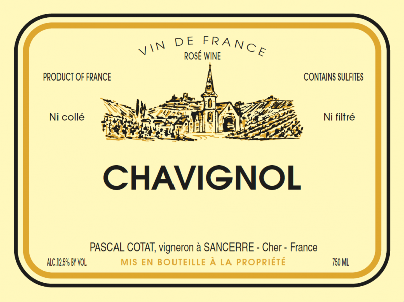 Chavignol Rose Pascal Cotat