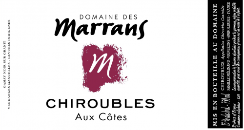 Chiroubles 'Aux Cotes', Domaine des Marrans