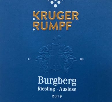 Kruger-Rumpf Dorsheimer Burgberg Riesling Auslese
