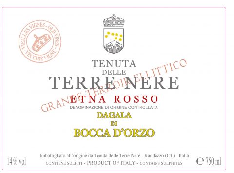 Etna Rosso 'Dagala di Bocca D'Orzo'