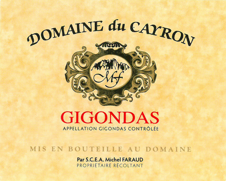 Gigondas, Domaine du Cayron