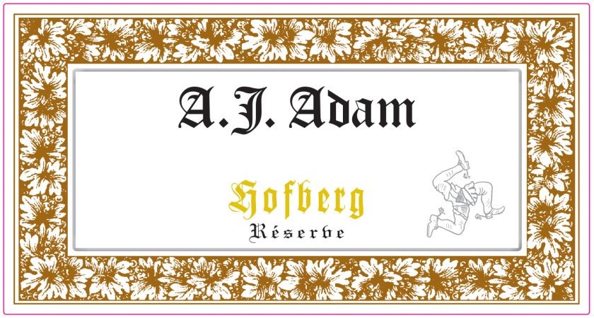 A.J. Adam Hofberg Reserve Riesling Trocken
