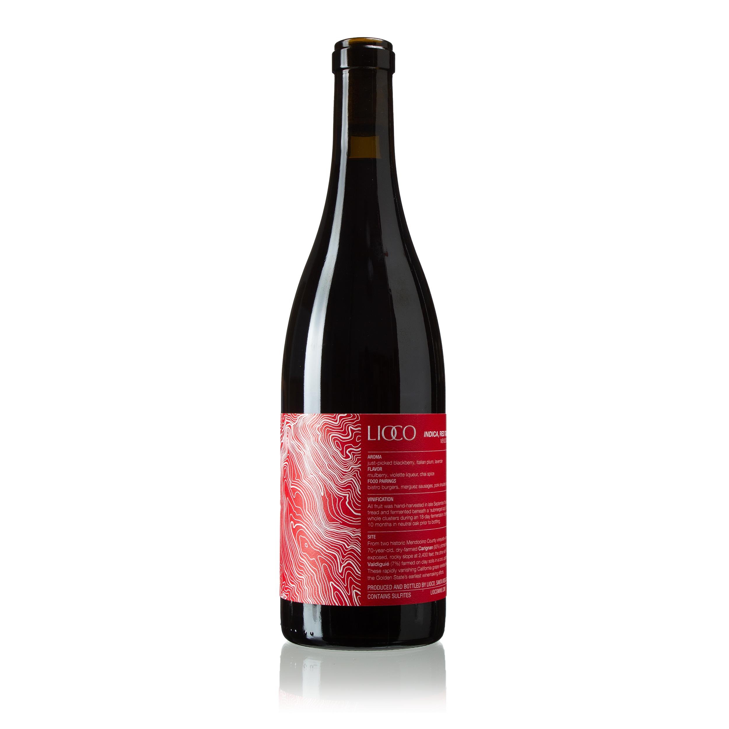 Red Wine 'Indica', LIOCO & Spirits
