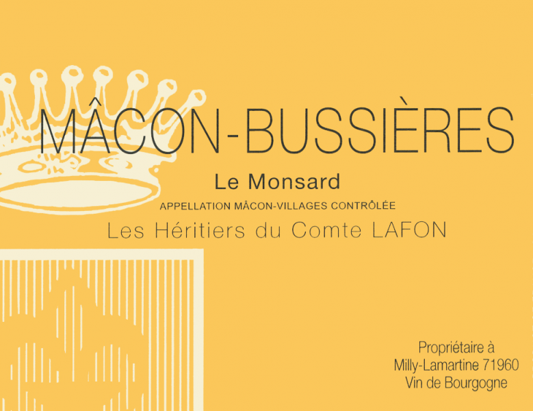 MaconBussieres Heritiers du Comte Lafon