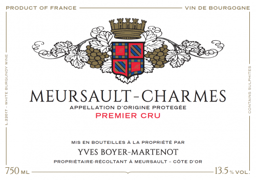 Meursault 1er 'Charmes'