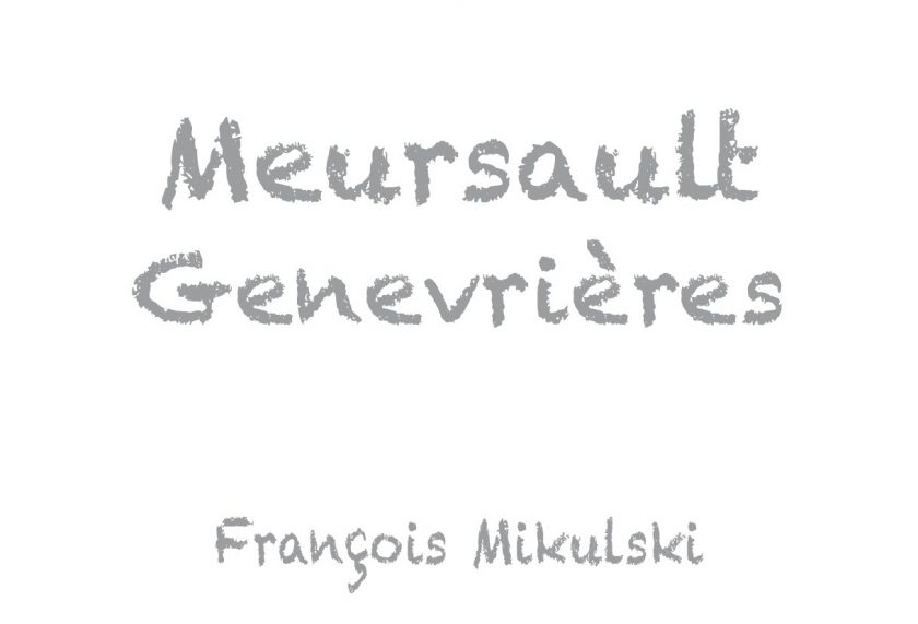 Meursault 1er Genevrieres