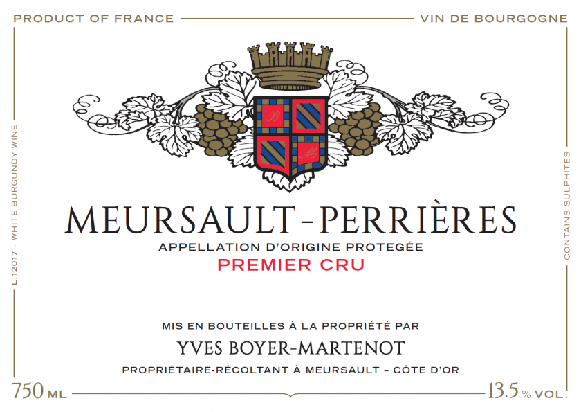 Meursault 1er 'Perrieres', Boyer-Martenot