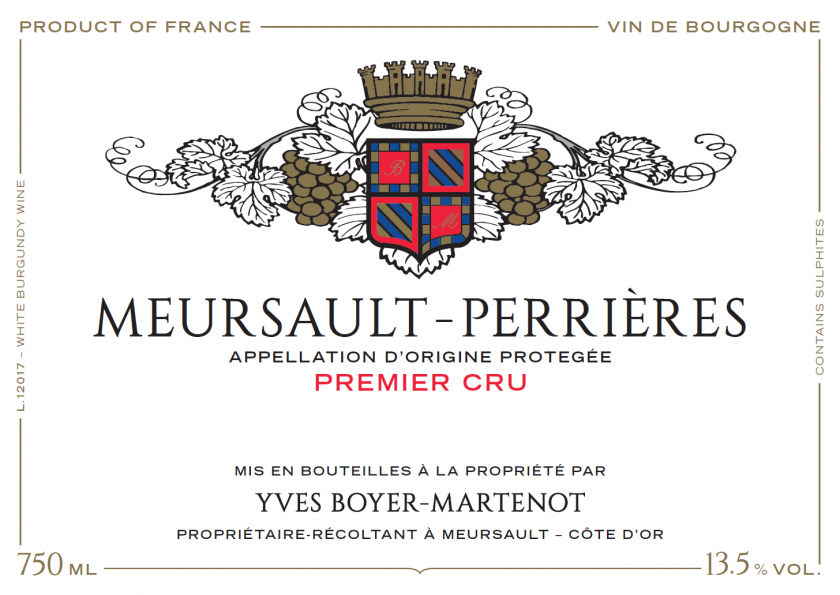 Meursault 1er Perrieres BoyerMartenot