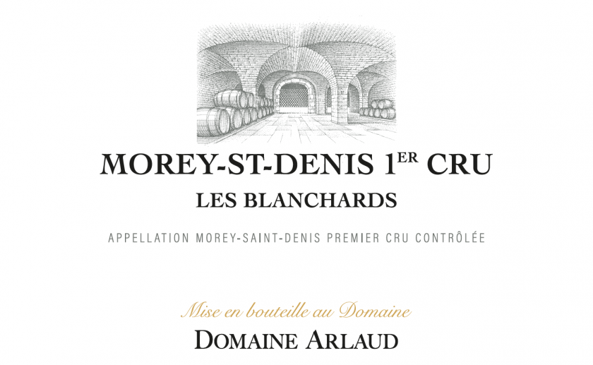 Morey St Denis 1er Les Blanchards Domaine Arlaud