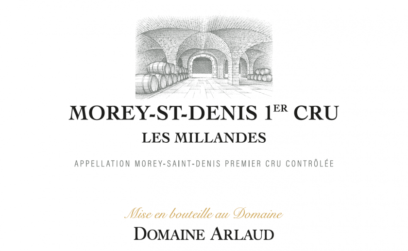 Morey St. Denis 1er 'Les Millandes', Domaine Arlaud