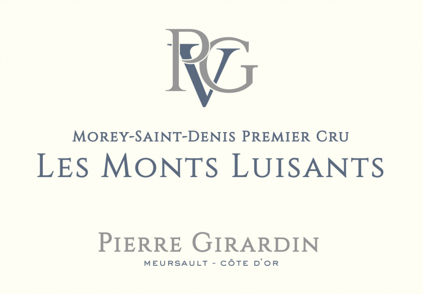 Morey St Denis 1er Les Monts Luisants Pierre Girardin