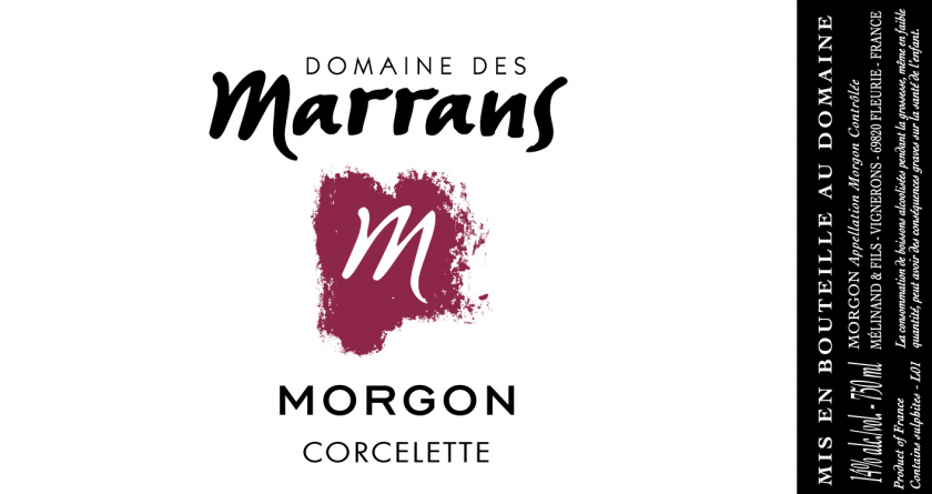 Morgon Corcelette Domaine des Marrans