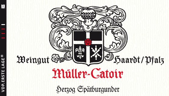 Müller-Catoir Haardter Herzog Spätburgunder Erste Lage Trocken