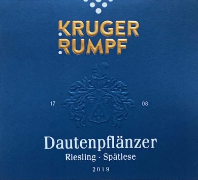 Münsterer Dautenpflänzer Riesling Spätlese
