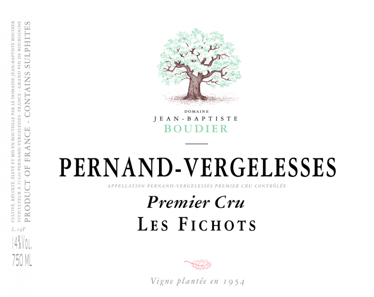 PernandVergelesses Rouge 1er Les Fichots