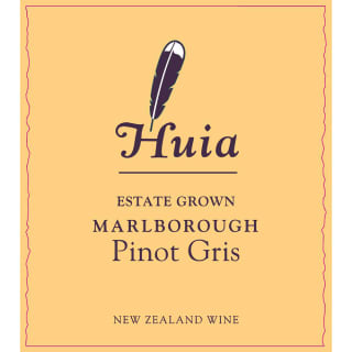 Pinot Gris Huia Vineyards