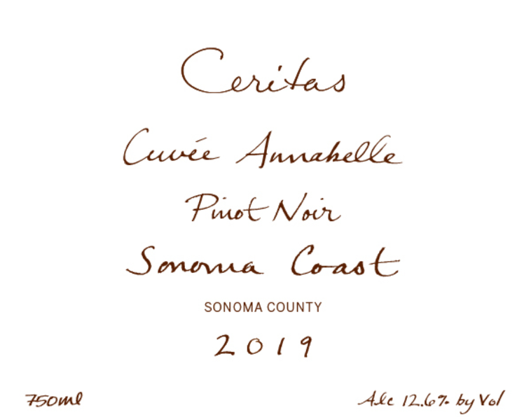 Pinot Noir Cuvee Annabelle Ceritas