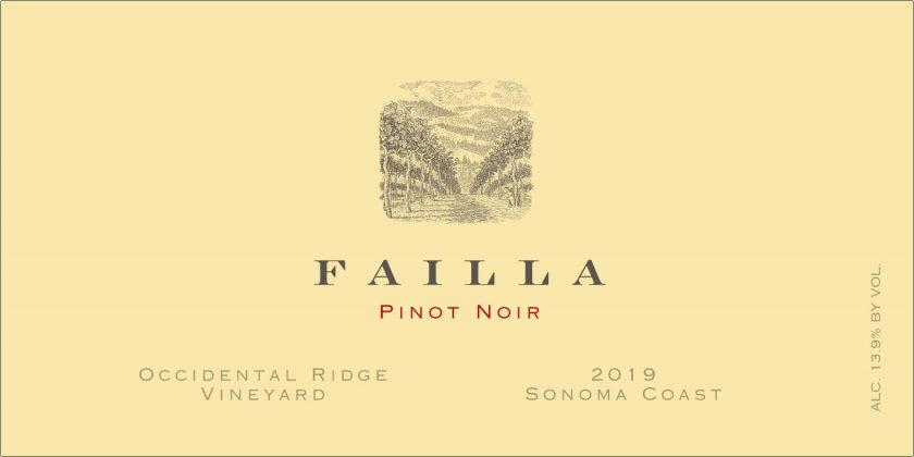 Pinot Noir Occidental Ridge Vyd
