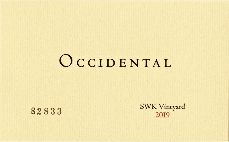 Pinot Noir SWK Vineyard Occidental