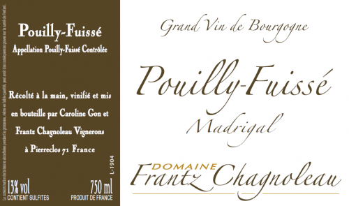 Pouilly-Fuissé 'Madrigal'