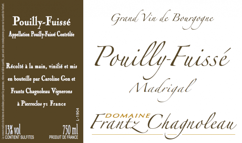 PouillyFuiss Madrigal