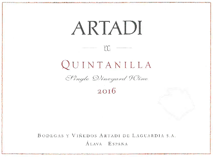 Quintanilla Bodegas y Viedos Artadi