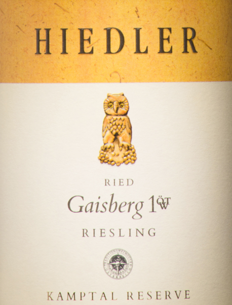 L Hiedler Ried Gaisberg 1 TW Kamptal DAC Riesling