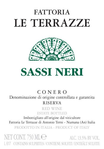 Rosso Conero Riserva Sassi Neri Le Terrazze