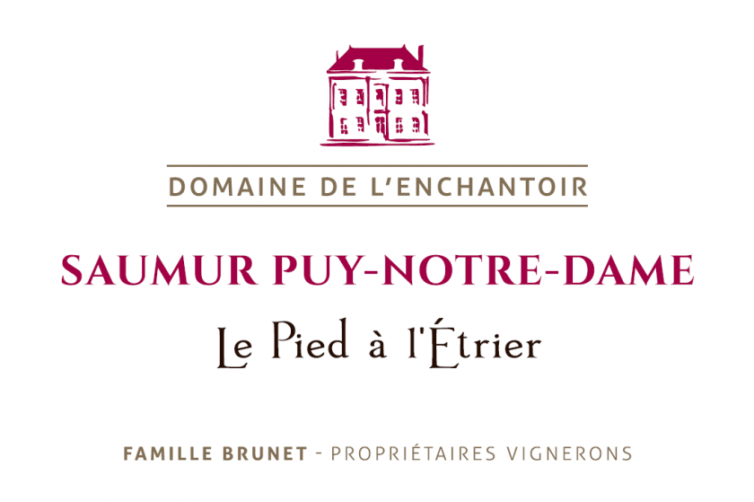 Saumur Puy Notre Dame 'Le Pied a L'Etrier', Domaine de L'Enchantoir