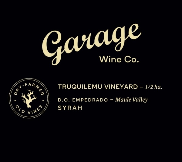 Syrah Truquilemu Vineyard Garage Wine Co